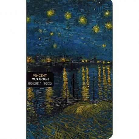 Agenda 2023 illustration La nuit étoilée Van Gogh