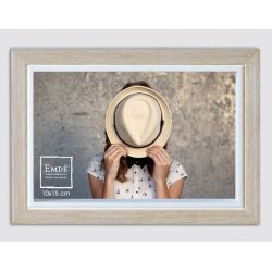 White or black fine wood interior photo frame