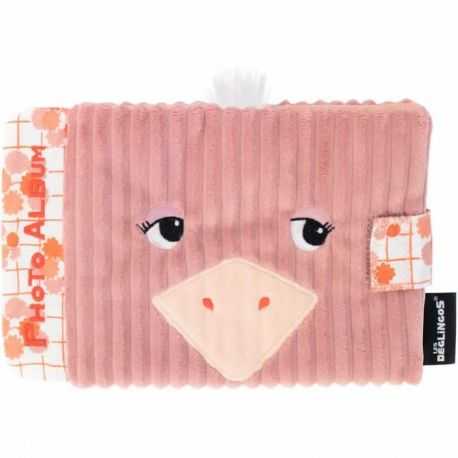 Velvet baby comforter photo album