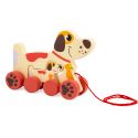 The dog to drag, trolley for children