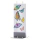 Extra-flat decorative candle model butterfly