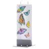 Bougie décorative extra plate modèle papillon